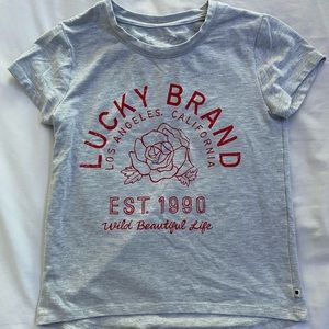 Kinds Lucky logo tshirt